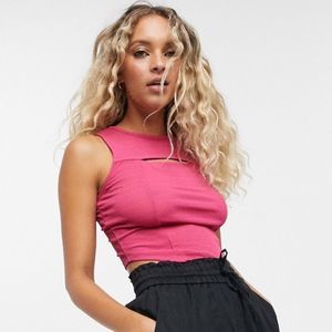 Top Shop | Cute pink Top
